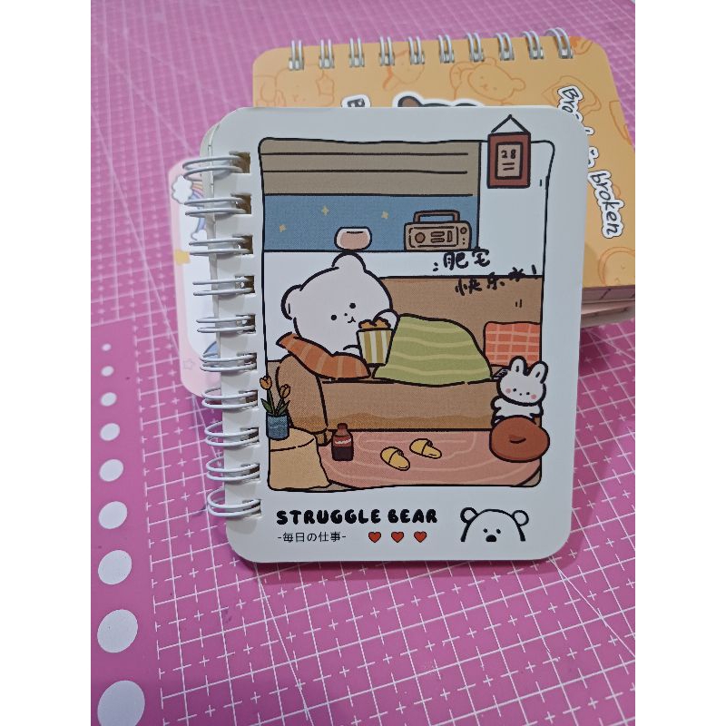

notebook mini a7 kartun aestetic