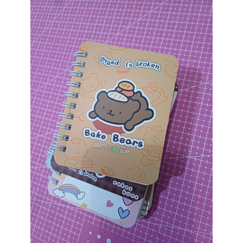 

notebook mini a7 kartun lucu