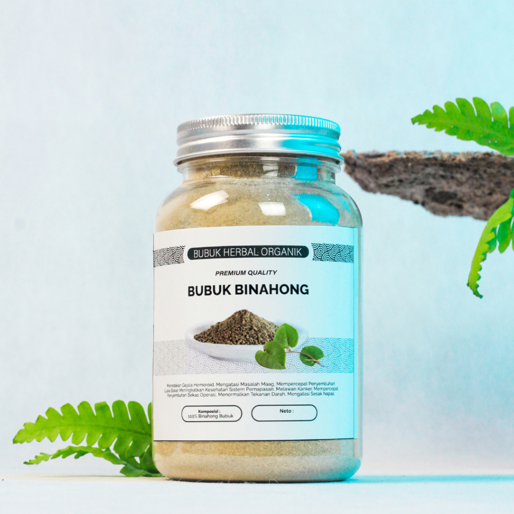 

BUBUK Binahong atau piahong (Anredera cordifolia) Herbal Organik