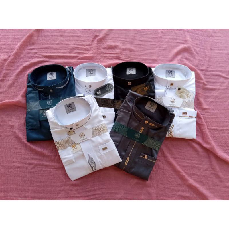 Jubah Saudi | Gamis Pria Al Noor | Al Noor Manset dan Non Manset