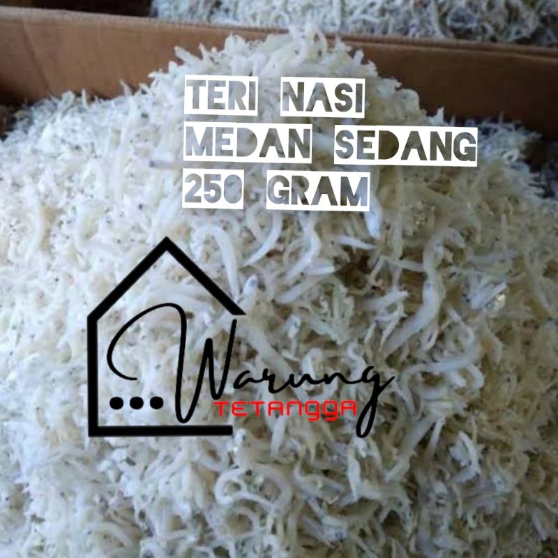 

teri nasi Medan 250 gram