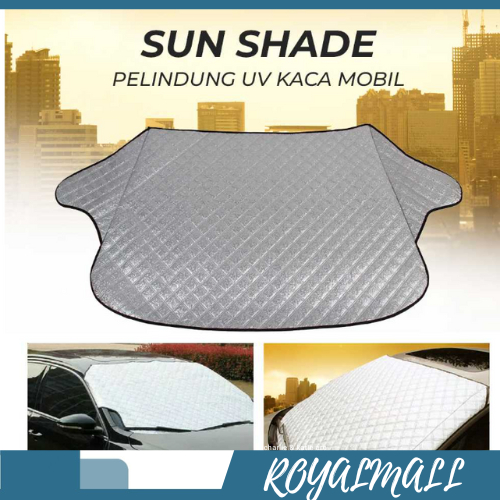 Sun Shade Pelindung UV Kaca Mobil / Pelindung Penutup Tabir Cover Payung Tirai Kaca Mobil Depan Anti