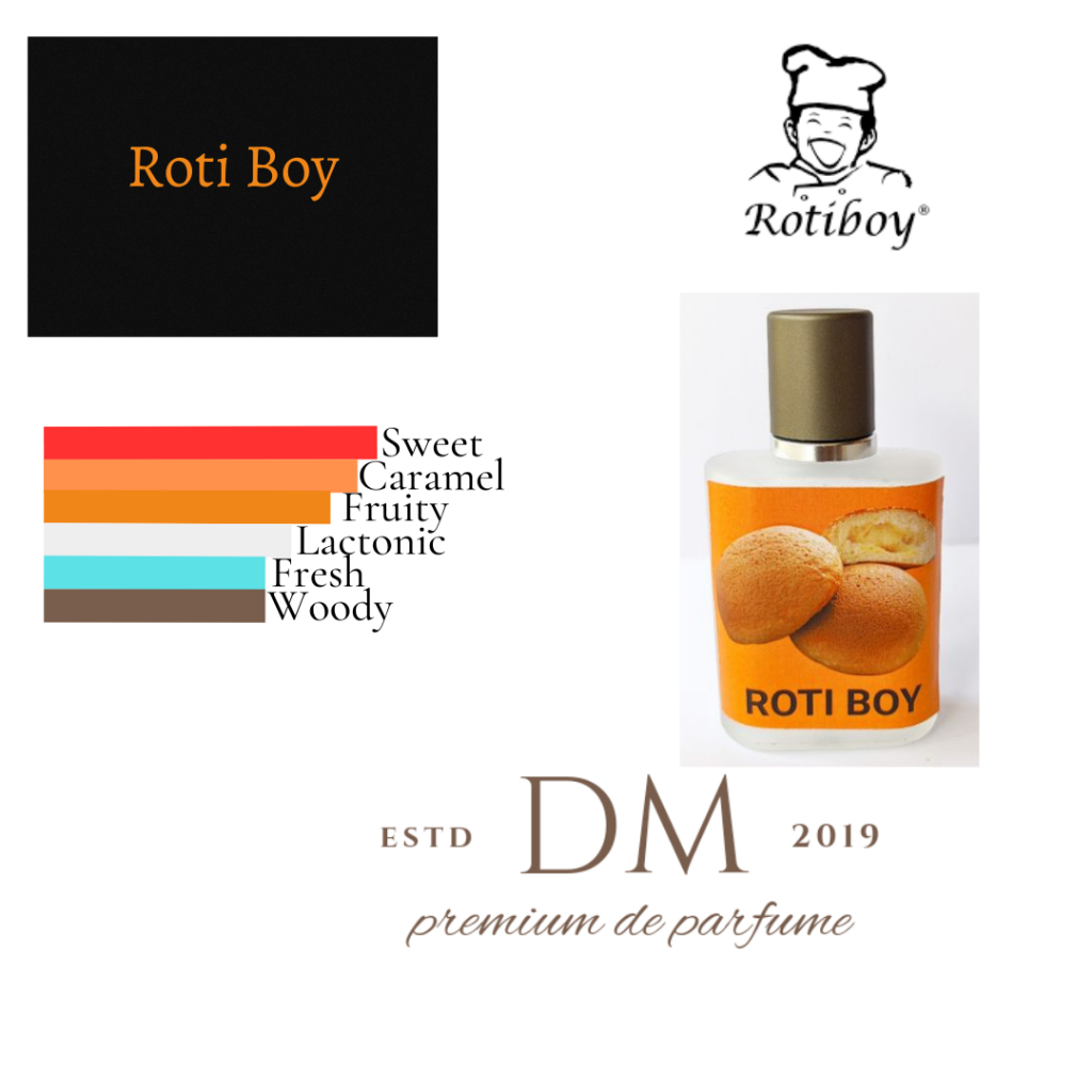 DM PARFUM | ROTI BOY | EAU DE PARFUM 30ML FOR UNISEX
