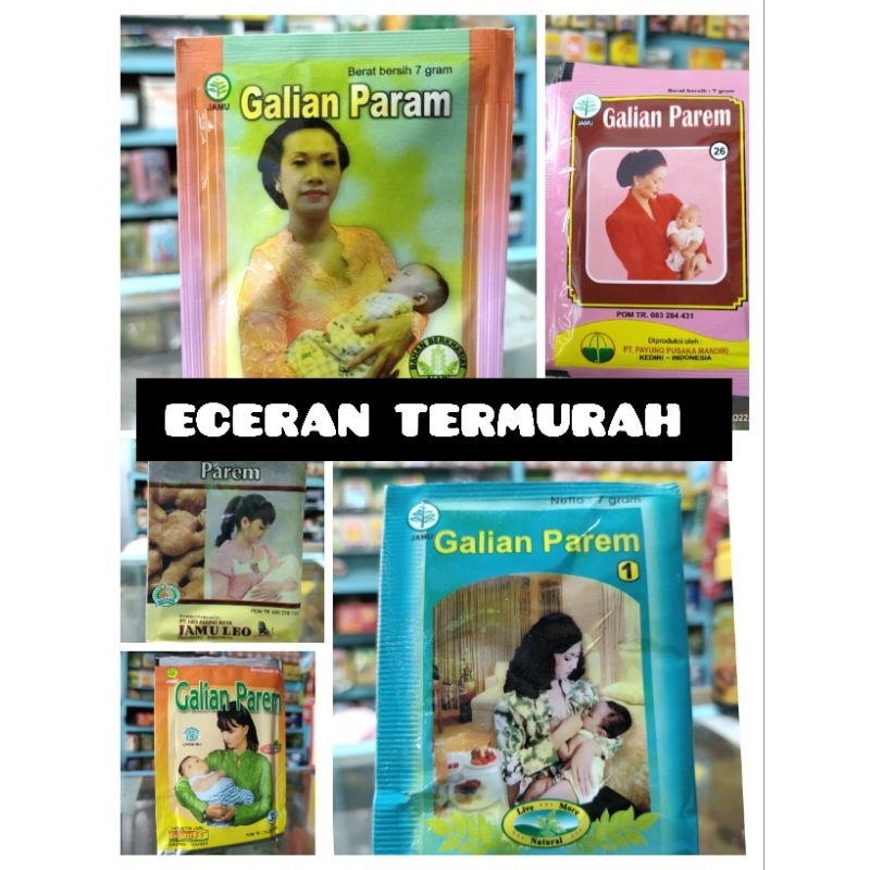 

Jamu Eceran Galian Parem jamu pelancar ASI