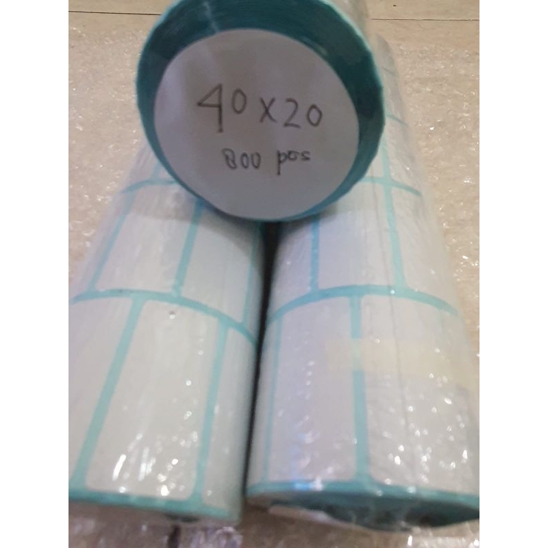 

Direct Thermal Label 40*20*800pcs 1Line