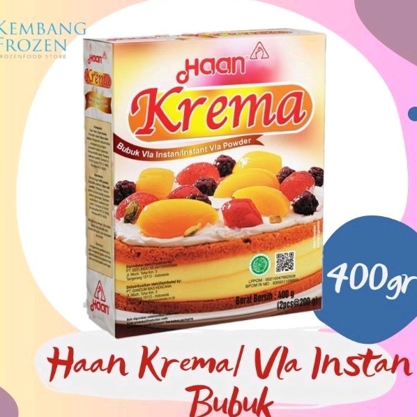 

Haan Krema Vla Instan Powder 400gr