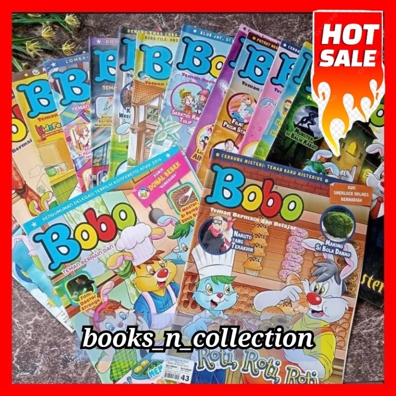 majalah bobo bekas PAKET 10 Pcs lawas nomor acak paketan 1kg