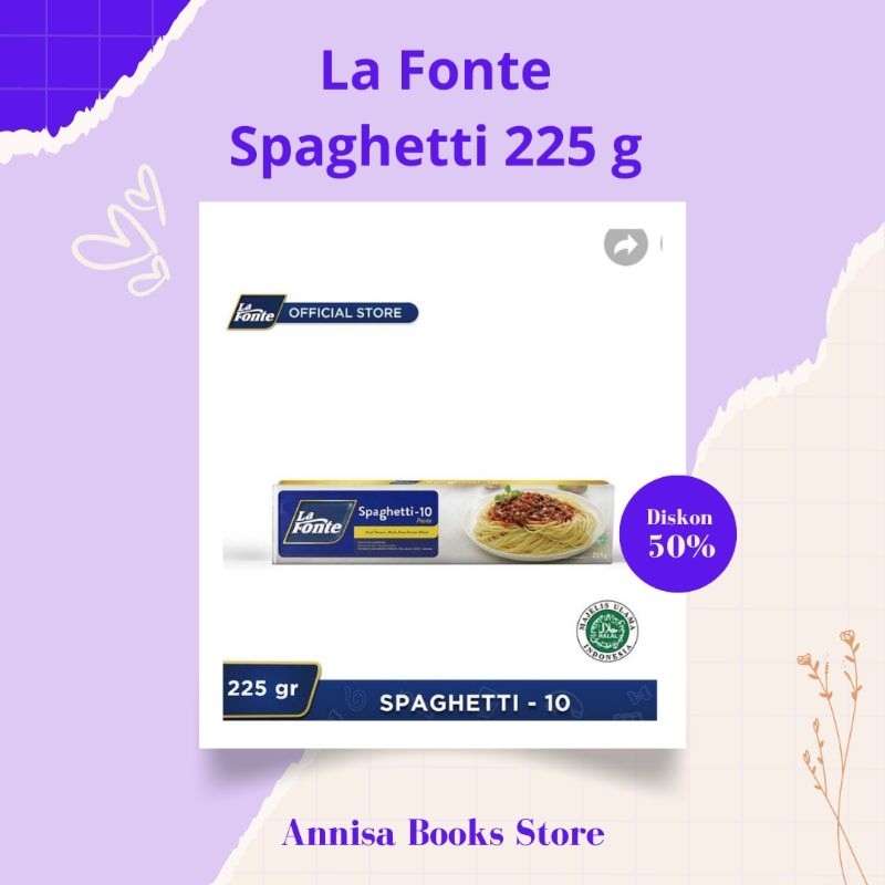 

ABS - La Fonte Spaghetti 225 gram