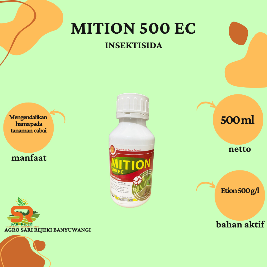 MITION 500EC 500ML INSEKTISIDA PEMBASMI KUTU