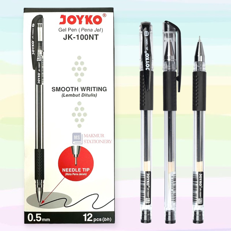 

Pulpen / Ballpoint / Pen Gel Joyko JK-100NT (12 Pcs)