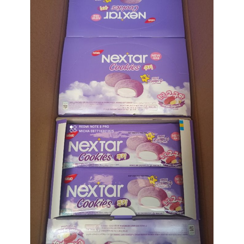 

NEXTAR COOKIES KOREAN GOGUMA ISI 10 / NABATI NEXTAR