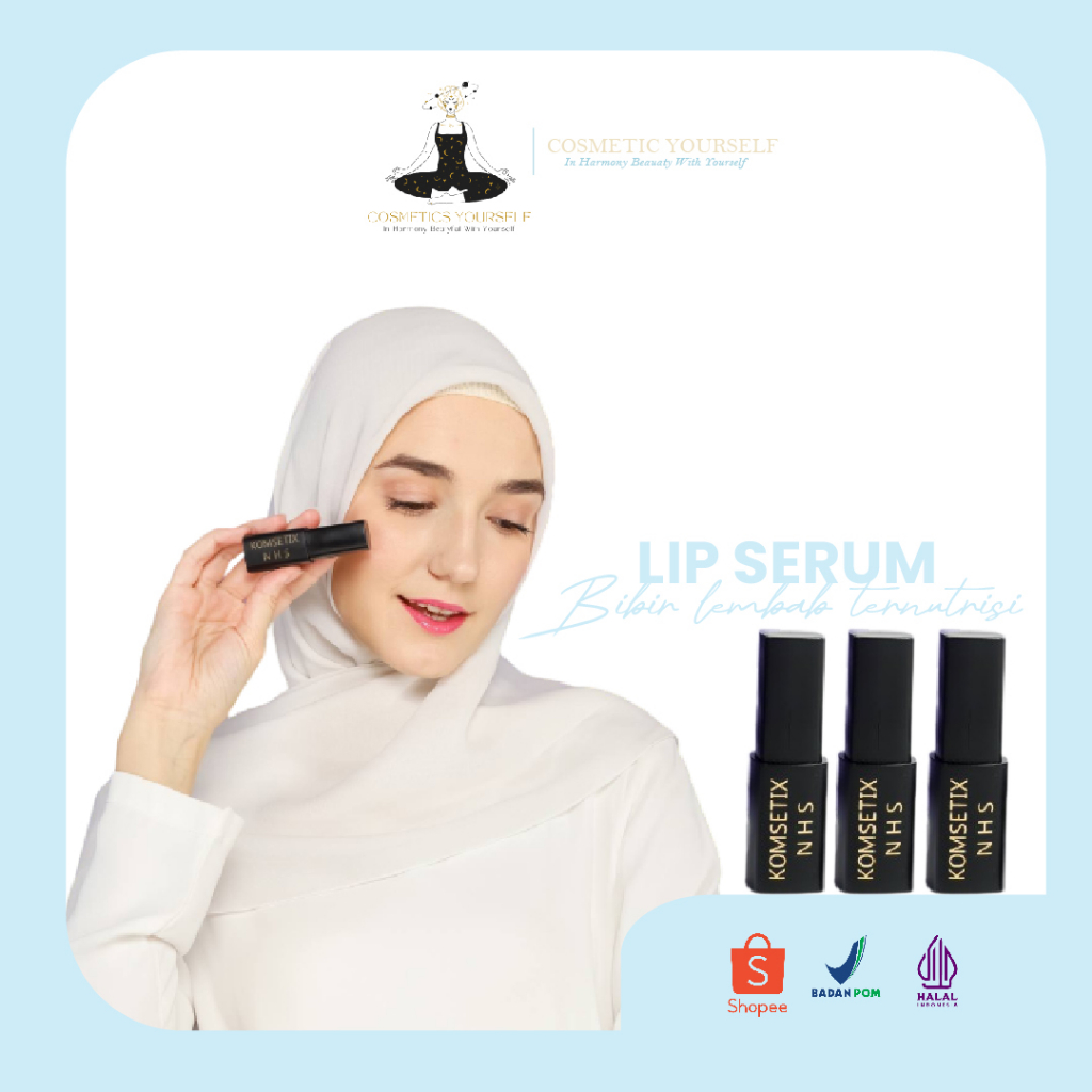 Lip Serum Bibir Untuk Bibir Hitam Dan Kering Sebagai Pelembab Bibir With Sun Flower Seed Extract Dan