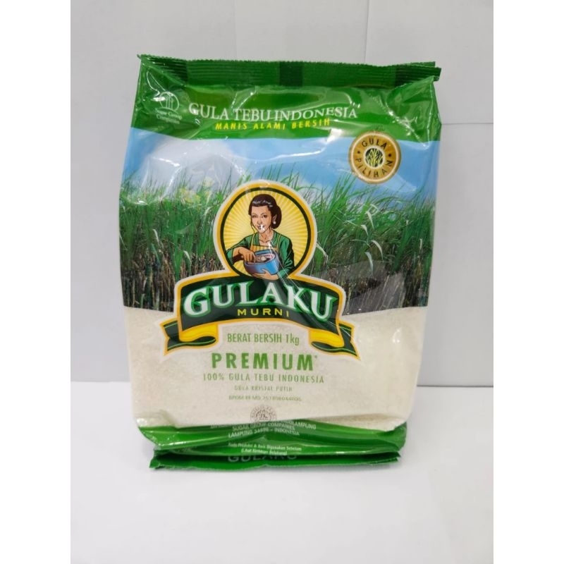 

gulaku premium gula puti hijau 1 kg