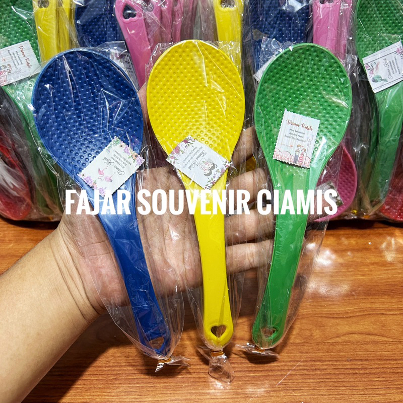 ISI 100 PCS Souvenir Pernikahan Centong warna magicom Souvenir Centong Magicom  souvenir pernikahan 