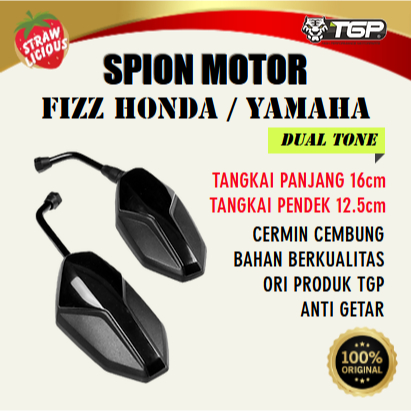 Spion Motor FIZZ Honda Yamaha Aksesoris Variasi Beat Vario 125 Old 150 XMAX Nmax Aerox PCX Vixion CB