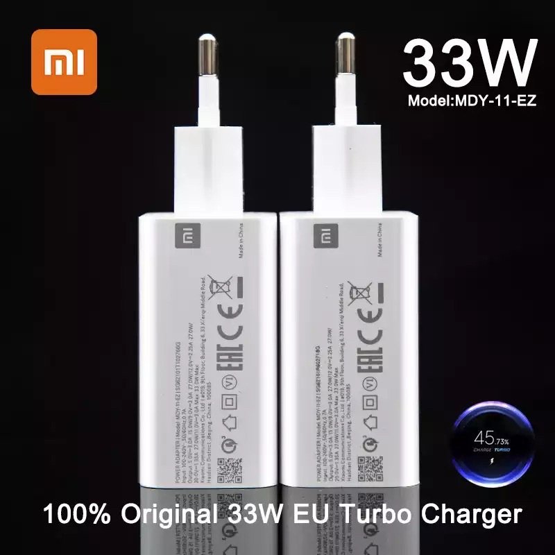Adaptor Xiaomi Kepala Charger 33W 67W 120W Turbo Charge Adapter Original