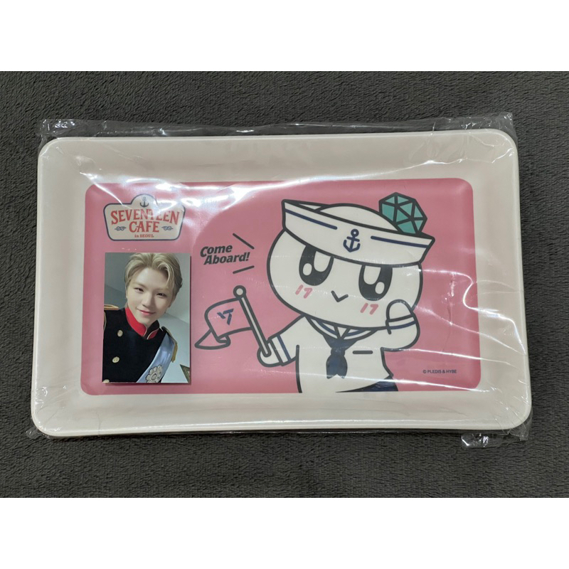 Tray & PC Woozi Seventeen Cafe
