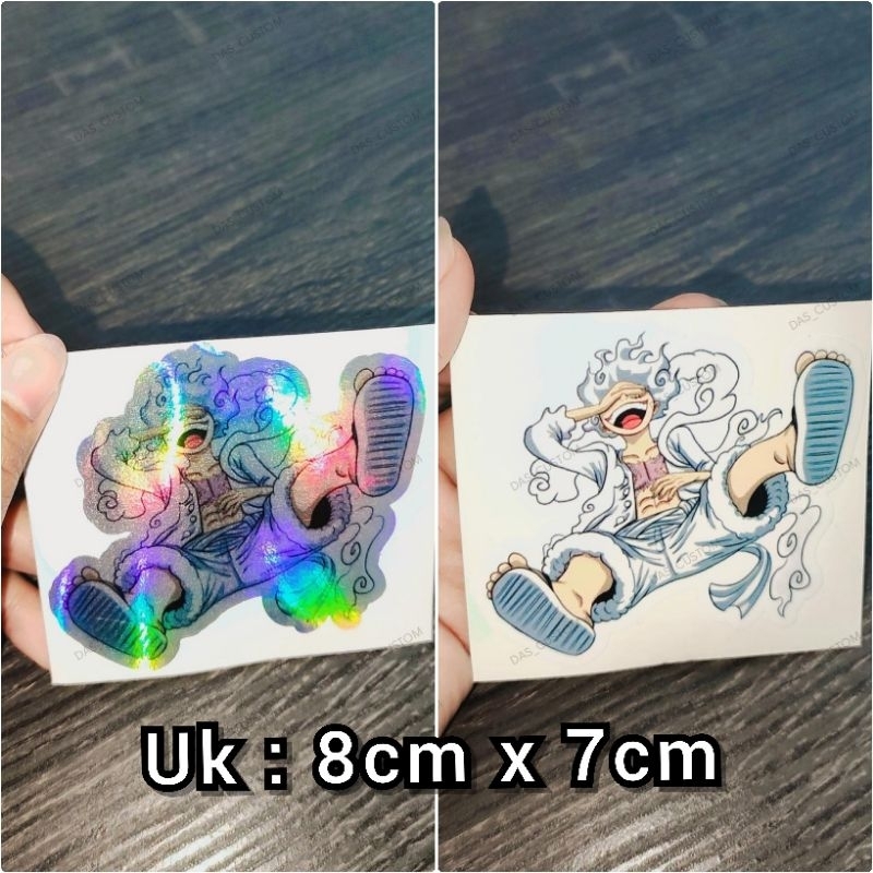 

sticker printing ANIMASI LUFFY GEAR5