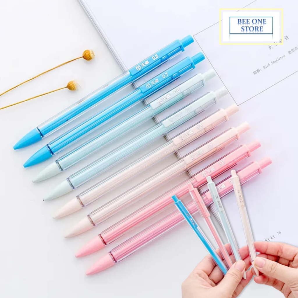 

BEE ONE - Pensil Mekanik 0.5mm Mechanical Pencil 0.5mm Pensil Mekanik Dengan Klip