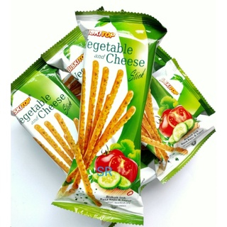 

Snack Biskitop Vegetables And Cheese Stick / Biskuit Stik Sayur Keju