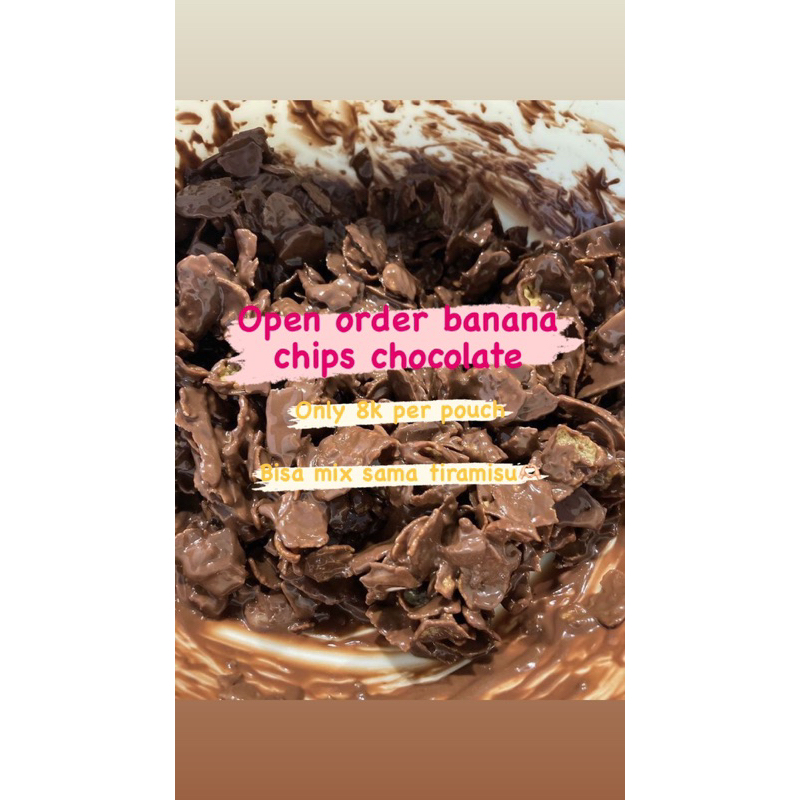 

Banana chips chocolate (BANAWORLD)