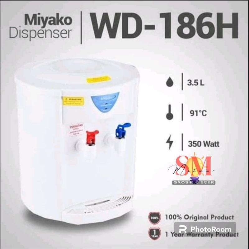 dispenser miyako / dispenser miyako wd 186 h / dispenser meja / dispenser kecil bulat / dispenser ho