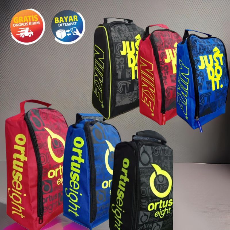TAS JINJING SEPATU FUTSAL/tAS SEPAK BOLA/TAS SEPATU OLAH RAGA