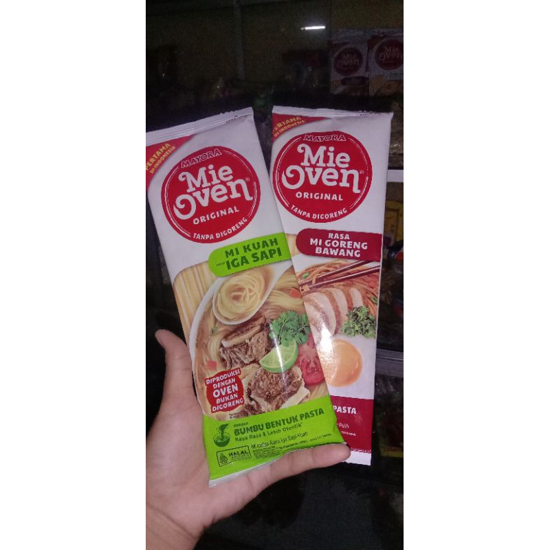 

MIE OVEN MAYORA / MIE LURUS TIDAK DIGORENG