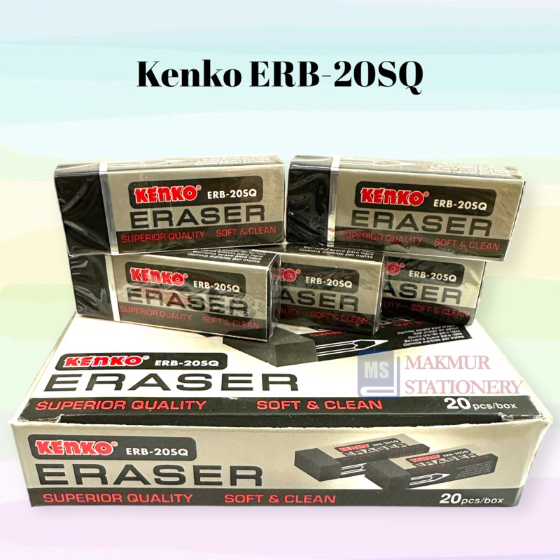 

Penghapus Kenko Besar ERB-20SQ & ERW-20SQ (Pak/20 Pcs)