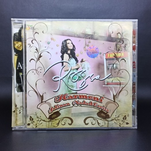 CD ROSSA - HARMONI JALINAN NADA DAN CINTA & A NEW CHAPTER ORIGINAL SEGEL