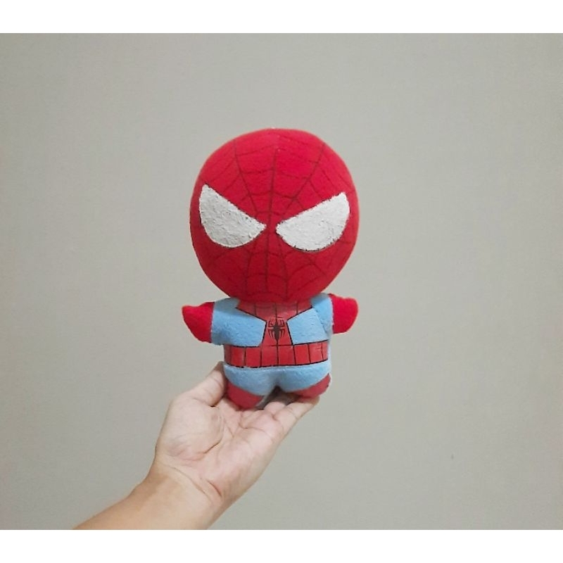 Boneka Spiderman Marvel Size 20 cm/ Boneka Spiderman/ Boneka Hero