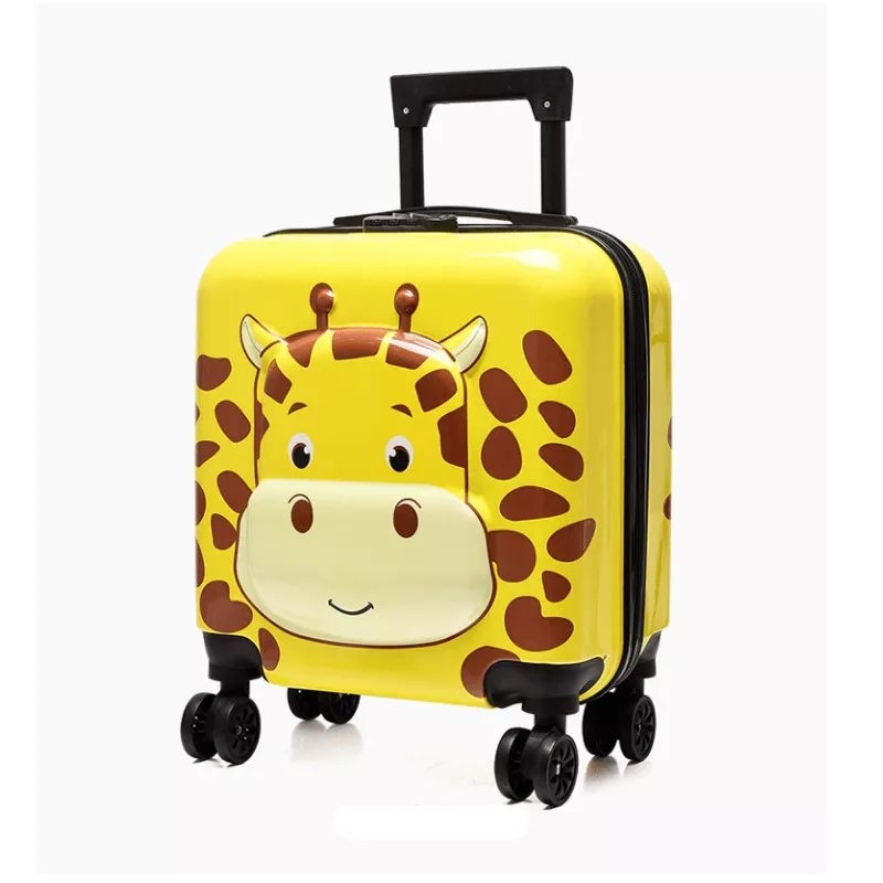 Koper Anak Koper Kabin Trolly 18inc Lucu Berkarakter 1pc Ready