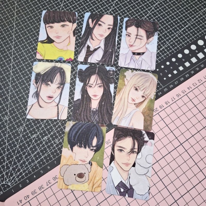 Photocard Pc Glitter Nct Dream Candy Txt Yeonjun Hanni New Jeans Fanart