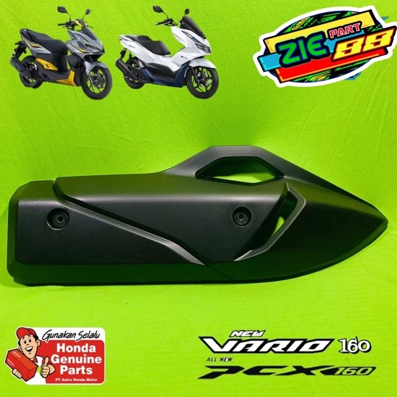 ORIGINAL Cover Pelindung Tutup Tameng Knalpot Vario 160 Pcx 160 2022 2023 2024