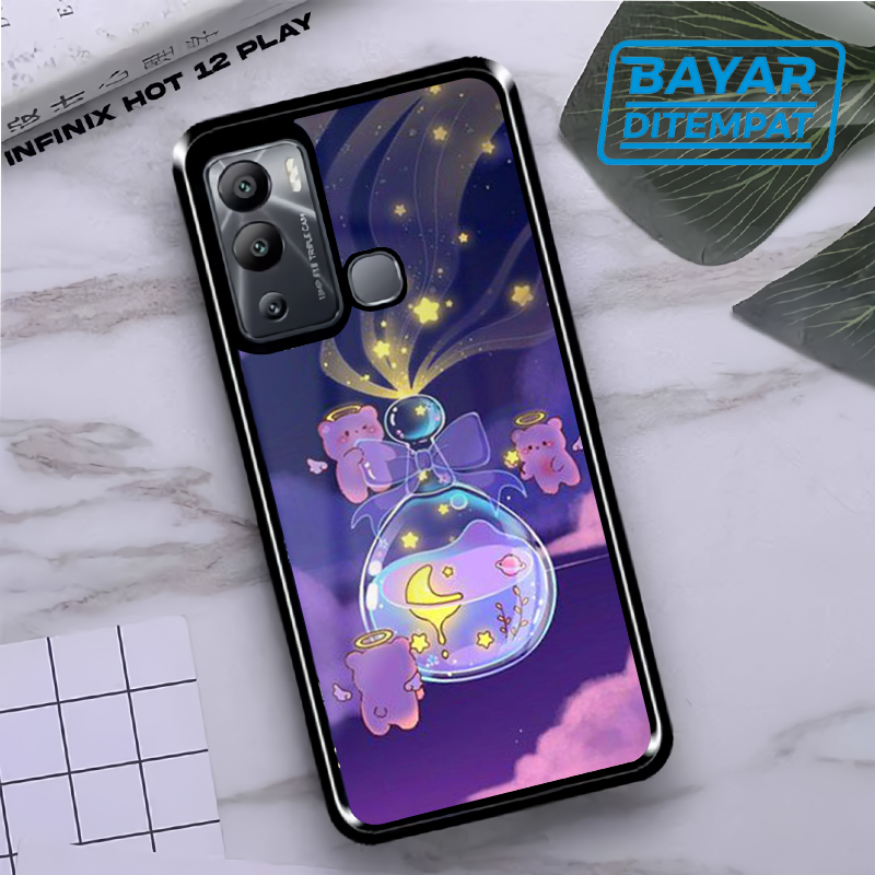 CASE -INFINIX-HOT-12-PLAY-Softcase-Dove-Infinix-Hot-12-Play-Silikon-Hp-Infinix-Silicon-Hp-Infinix-Ke