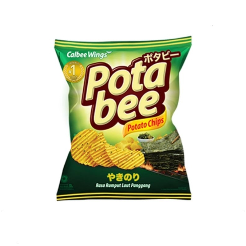 

Potabee Regular Grilled Seaweed 15gr (Renteng) isi 10pcs