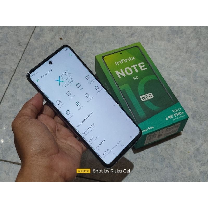 INFINIX NOTE 10 PRO NFC RAM 8/128 SECOND FULSET