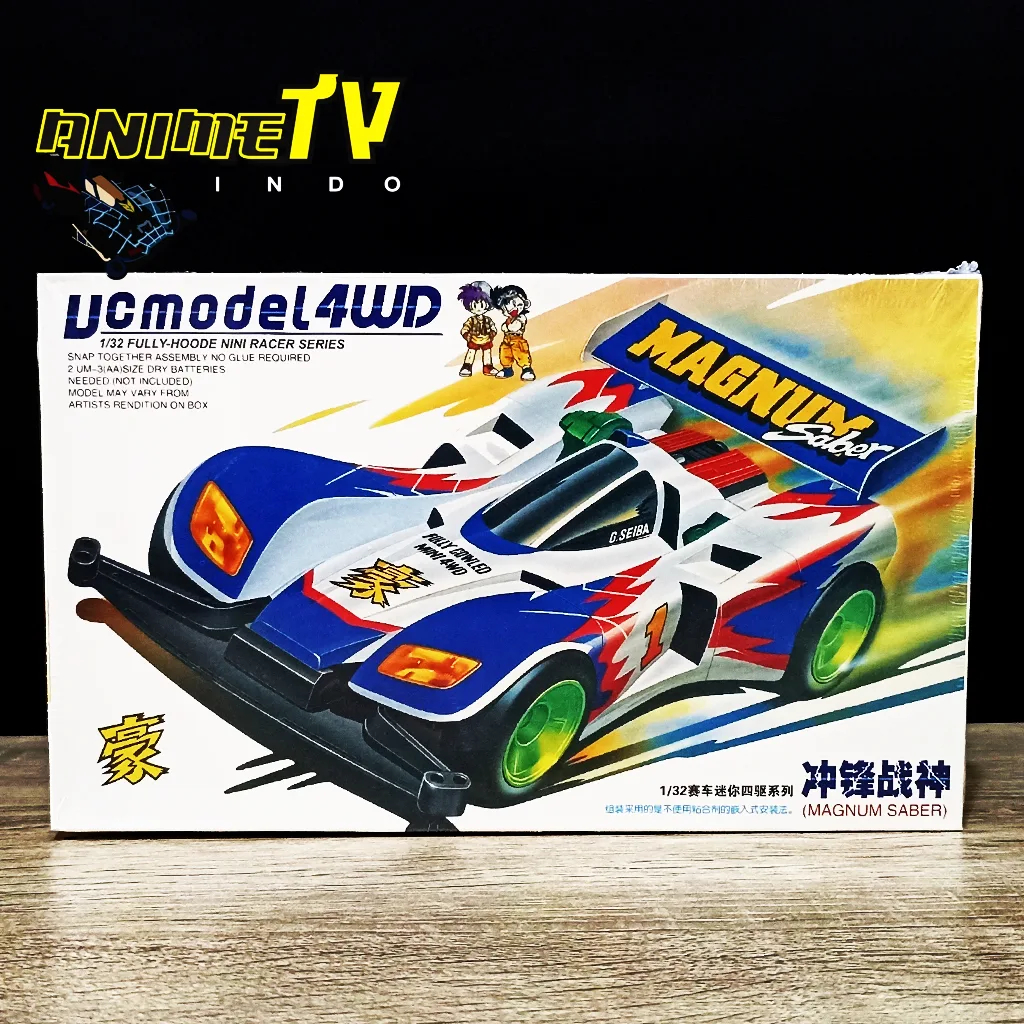 Rep Tamiya Mini 4WD Magnum Saber Merk DD Ruize Super 1 Chassis