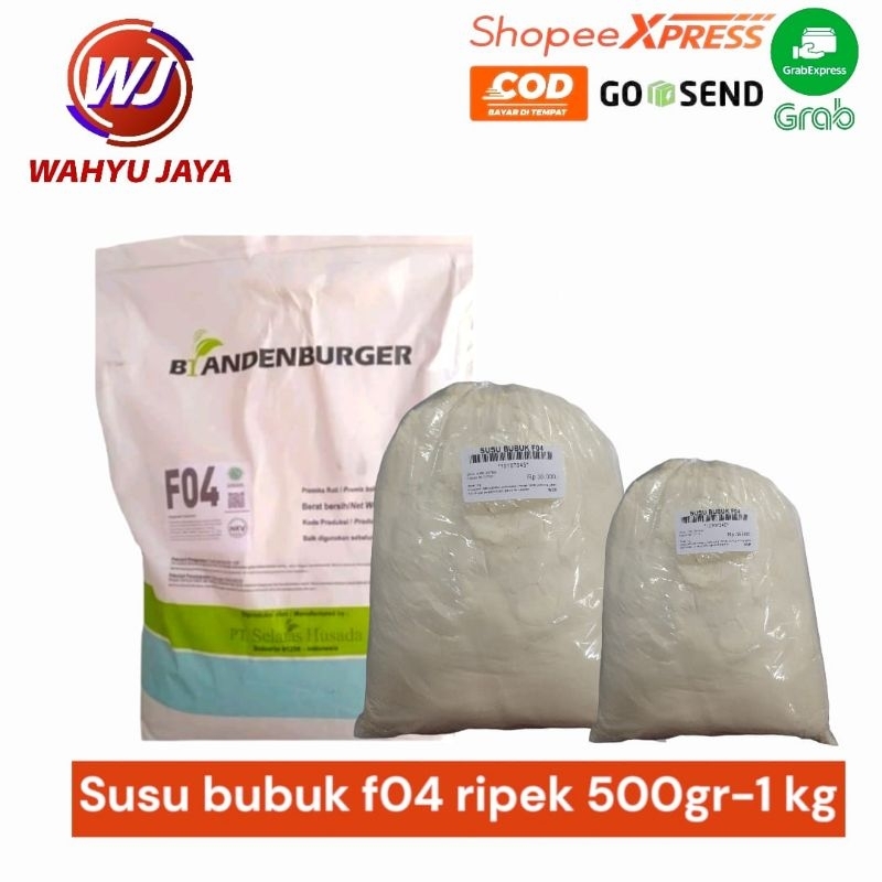 

Susu bubuk f04 ripek ukuran 250gr-1kg