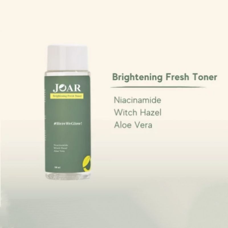 joar skincare Brightening Toner