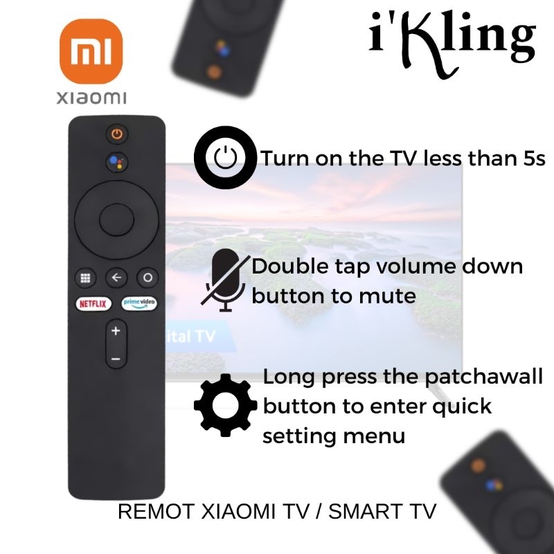 (COD) REMOT TV XIAOMI / REDMI SMART TV