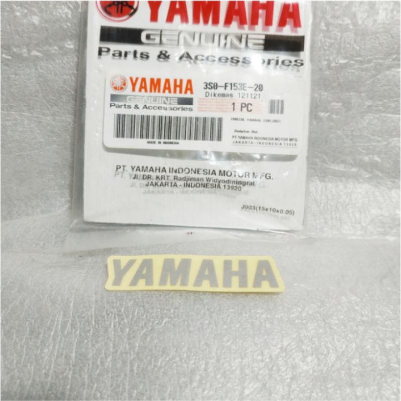 Grafik Emblem Yamaha Original Genuine Yamaha ALL / 3S0-F153E-20