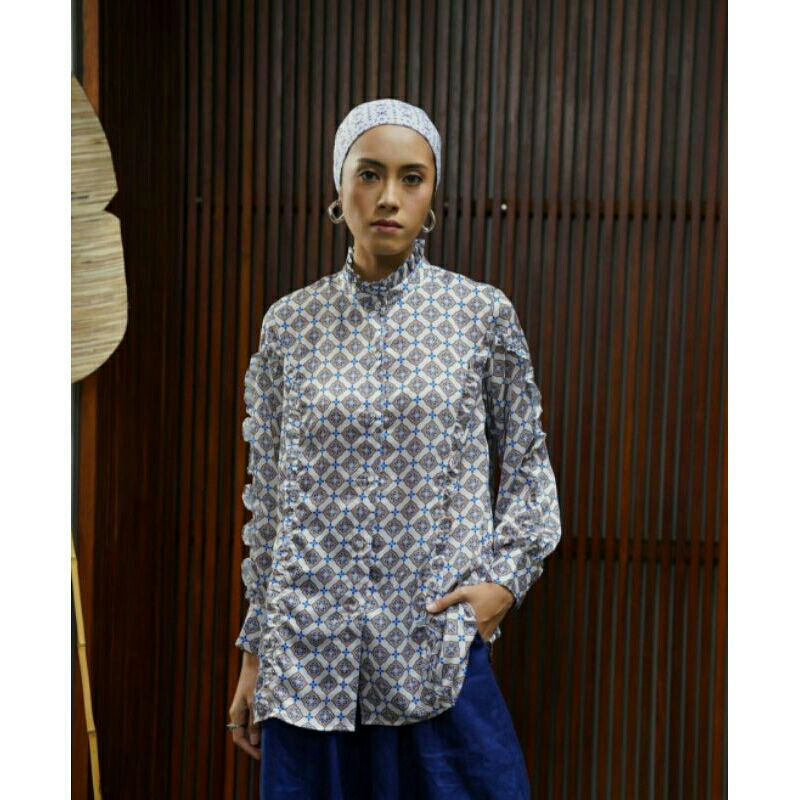 (NEW) Ivy top white aleza label