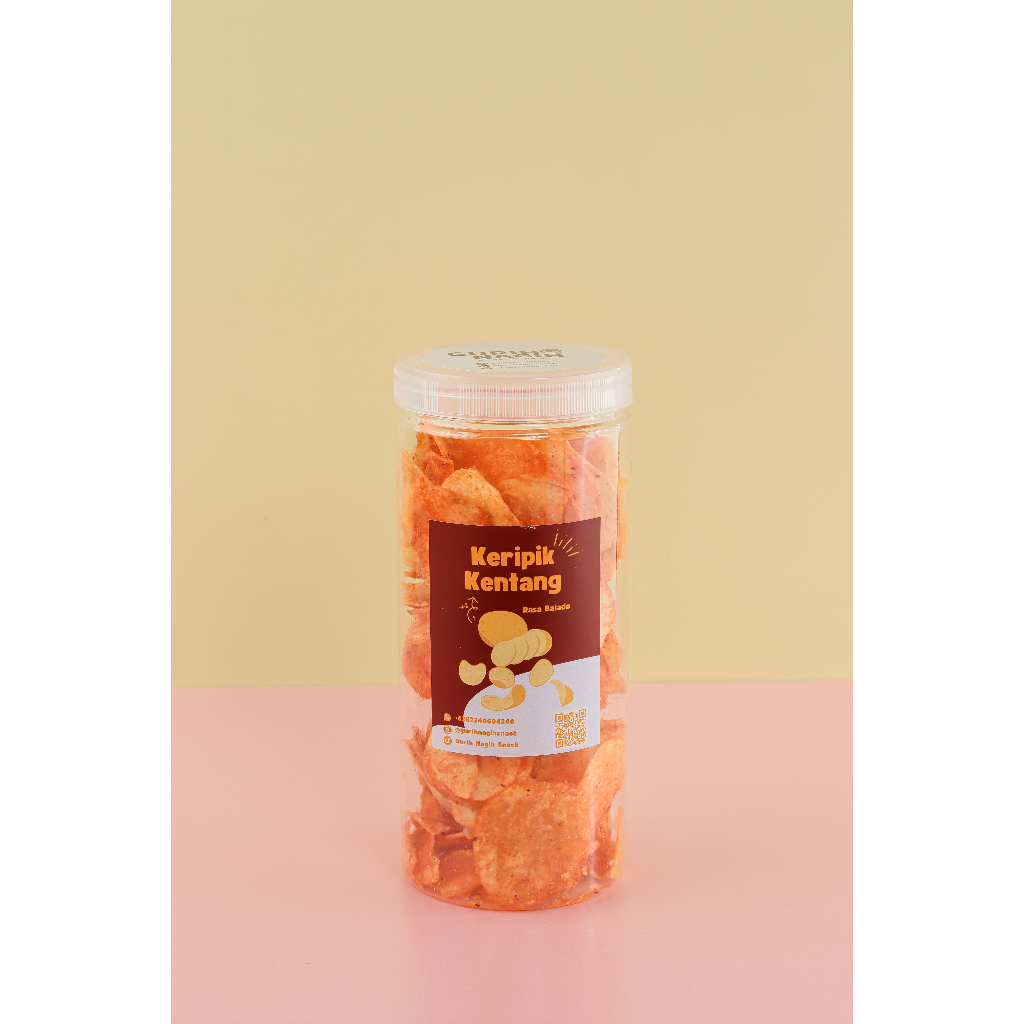 

Keripik Kentang Balado 250 gr