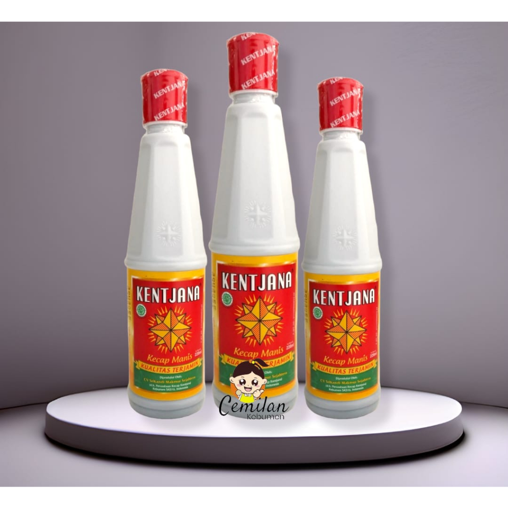 

KENTJANA Kecap Manis 220ml Asli Kebumen