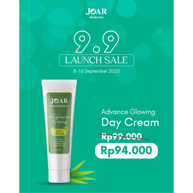 Advance Glowing Day Cream By Joar Skincare