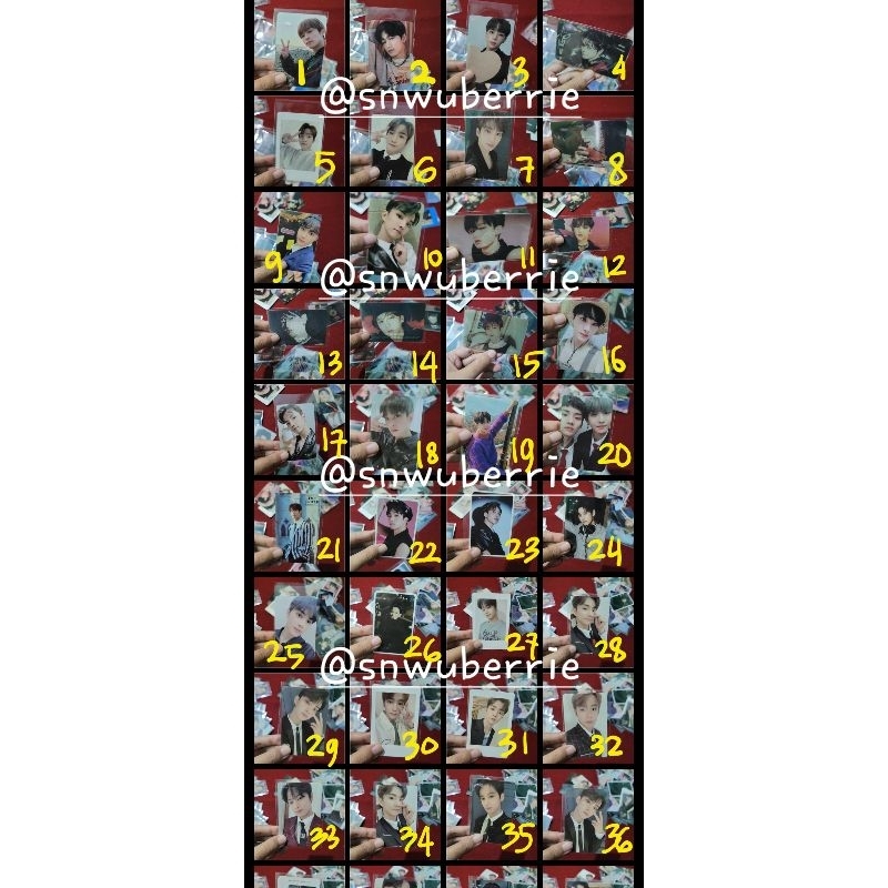 THE BOYZ TBZ PHOTOCARD PC ALBUM MIHWA EVERLINE JUYEON HYUNJAE Q CHANGMIN SANGYEON KEVIN YOUNGHOON SU