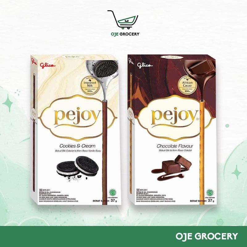 

GLICO PEJOY - BISCUIT STICK COOKIES & CREAM - CHOCOLATE