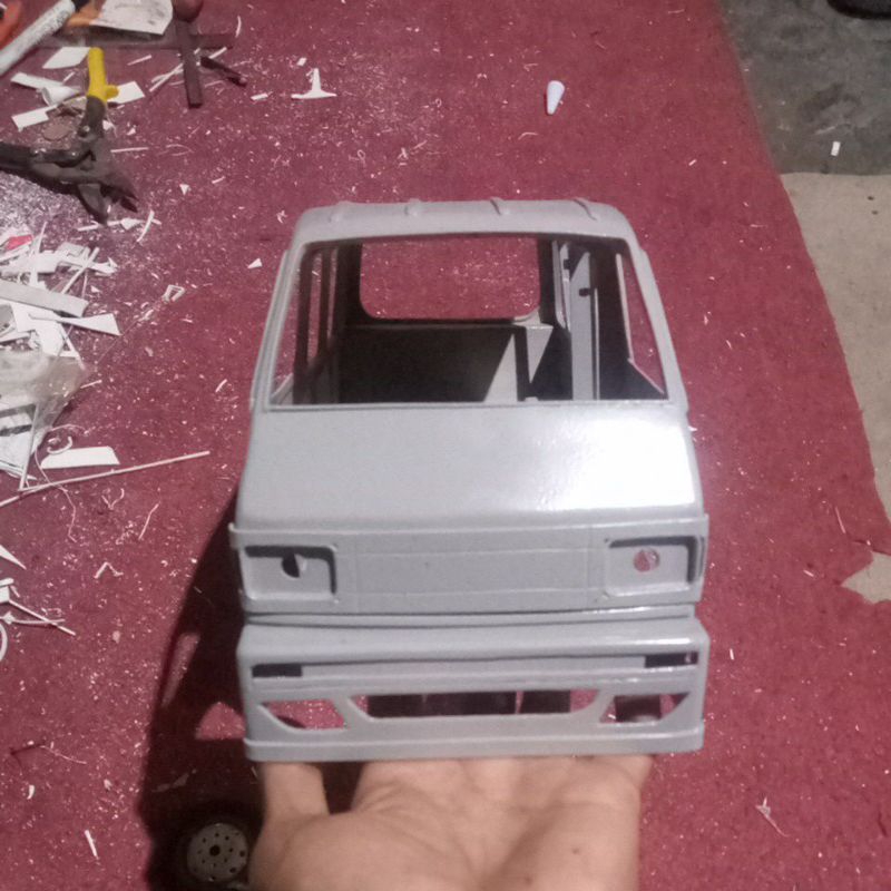 wpl d12 body custom full interior