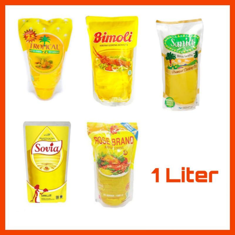 

Minyak goreng kemasan 1 liter